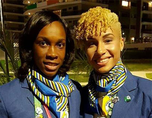 JUMPERS&#39; DAY IN RIO - Spencer, ScheperIn Olympics Action - St. Lucia News ... - High-Jumpers-Levern-Spencer-and-JeannelleScheper-set-to-compete-at-the-Games-next-week-mid