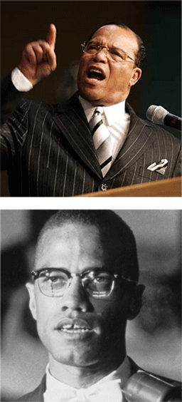 Louis Farrakhan & Malcolm X