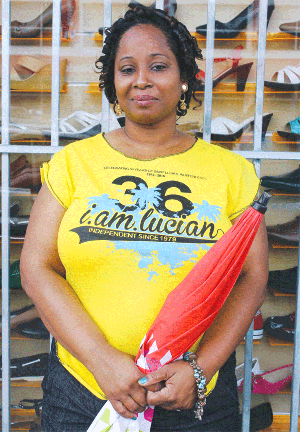 For many Saint Lucians, patriotism is tantamount to walking in Fair Helen's shoes everyday. [Photo: Stan Bishop]