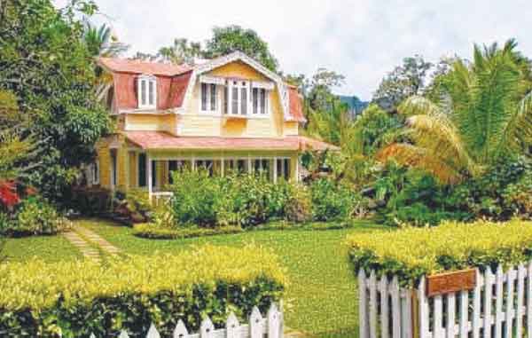 Angelina, a French colonial  style cottage  at Fond Doux