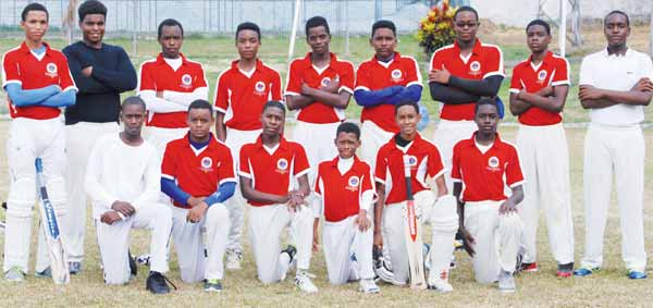 St. Mary's College winning team. [Photo: Anthony De Beauville]