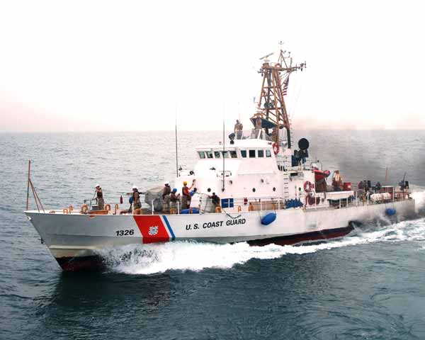 The U.S. Coast Guard cutter "Vigilant."