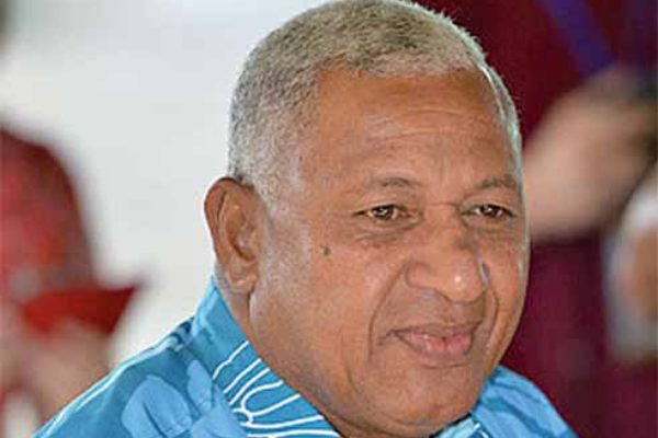 Prime Minister of Fiji, Voreqe Bainimarama