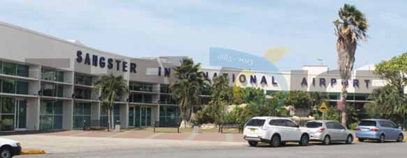 Sangster International Airport in Montego Bay, Jamaica. [Photo: Stan Bishop]