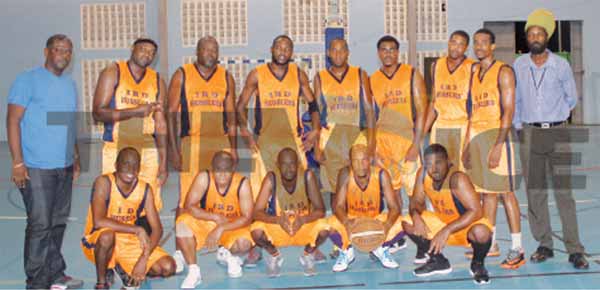 Inland Revenue Department had a hard fought game against Digicel winning 76-66 (Photo: Anthony De Beauville)
