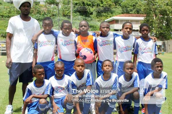 Image: Big Players Under-13’s 2-0 win over SuperJ Boboville.. (PHOTO: Anthony De Beauville)