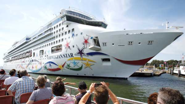 A Norwegian Cruise Liner