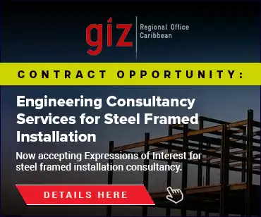 GIZ is now accepting Expressions of Interest for a steel framed installation consultancy. Tap/click here for details.
