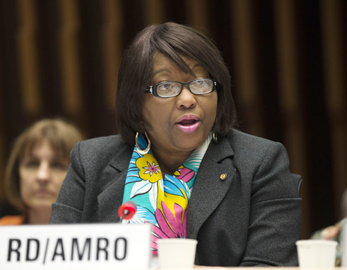 Image of PAHO Director, Dr. Carissa Etienne