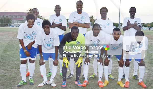 Image: Central Castries defeated South Castries 2-0. (PHOTO: Anthony De Beauville)