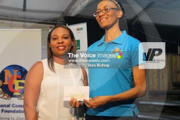 Invest Saint Lucia also made an investment to the NCF last Sunday.