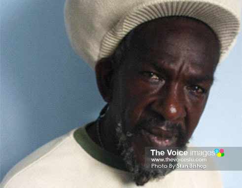 Calypsonian and Take Over Tent founder/leader, Cyril “Get Through” Felix. [PHOTO: Stan Bishop]