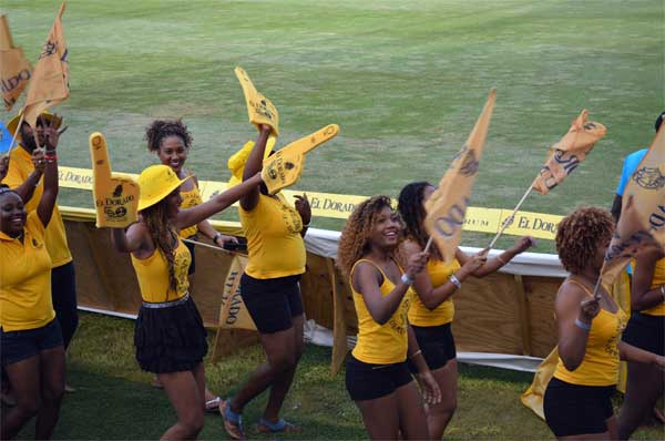 Image: El Dorado Cheerleaders at this year’s CPL