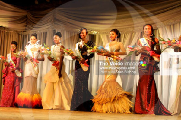 img: The eight contestants all gave good accounts of themselves at Saturday’s pageant. [PHOTO: Stan Bishop]