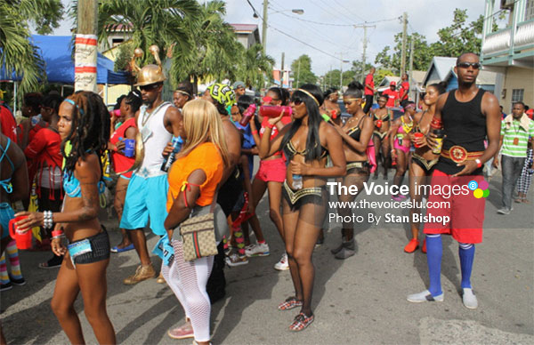 Image: Three years ago, Gros Islet Carnival generated some positive buzz. [PHOTO: Stan Bishop]