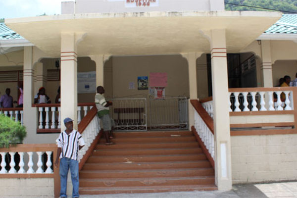 Image: The 70 year old Soufriere hospital.