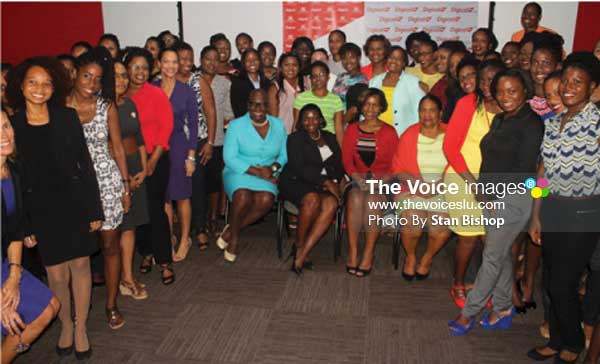 Image: Women need to be more confident that they can achieve their goals, Digicel says. [PHOTO: Stan Bishop]