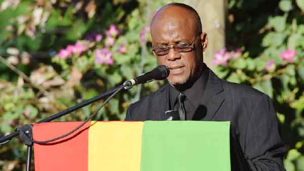 Image: Castries Mayor Peterson Francis says Reparations events should also be held beyond the confines of the City, as there are still so many questions that people will want answered across the island about why CARICOM Governments are seeking atonement from Europe. (PHOTO: NTN/GIS – Richmond Felix)
