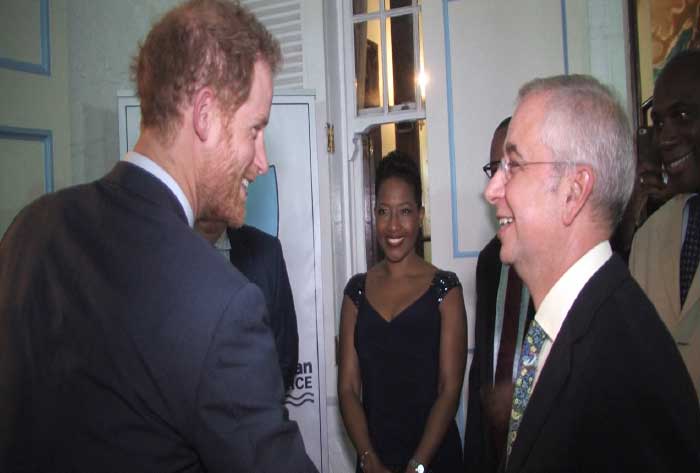 Image: Prince Harry meets John Kennedy