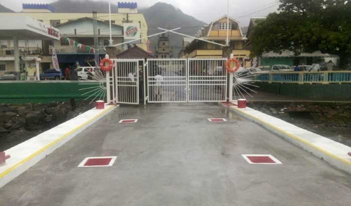 Image of the main Soufriere dock