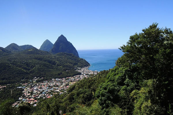 img: Soufriere one of Saint Lucias most visited towns brimming with further tourism potential.