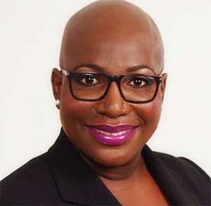Image of Sustainable Development Minister, Dr. Gale Rigobert