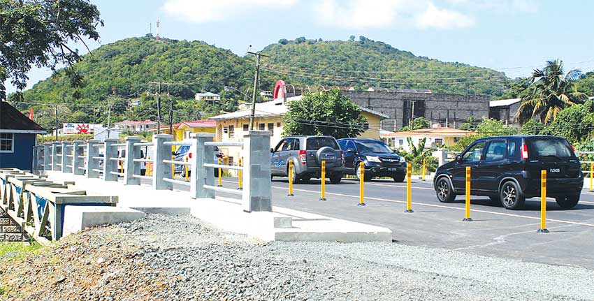 Image: Traffic along the Castries-Gros Islet highway.