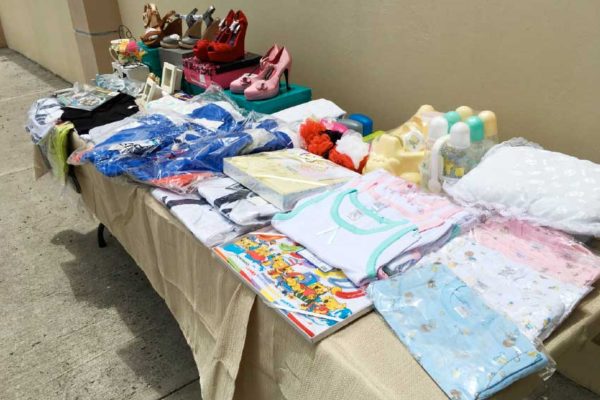 Image: An assortment of the items donated by Simplyhelp Foundation.