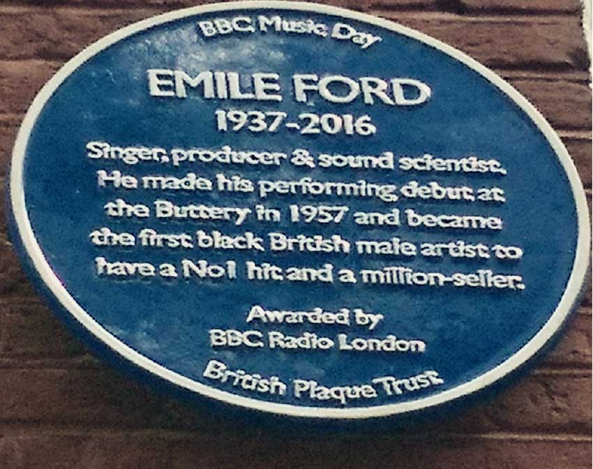 Image of Forde’s Blue Plaque