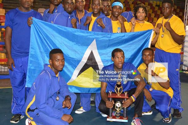 Image: Team Saint Lucia. (Photo: Anthony De Beauville)