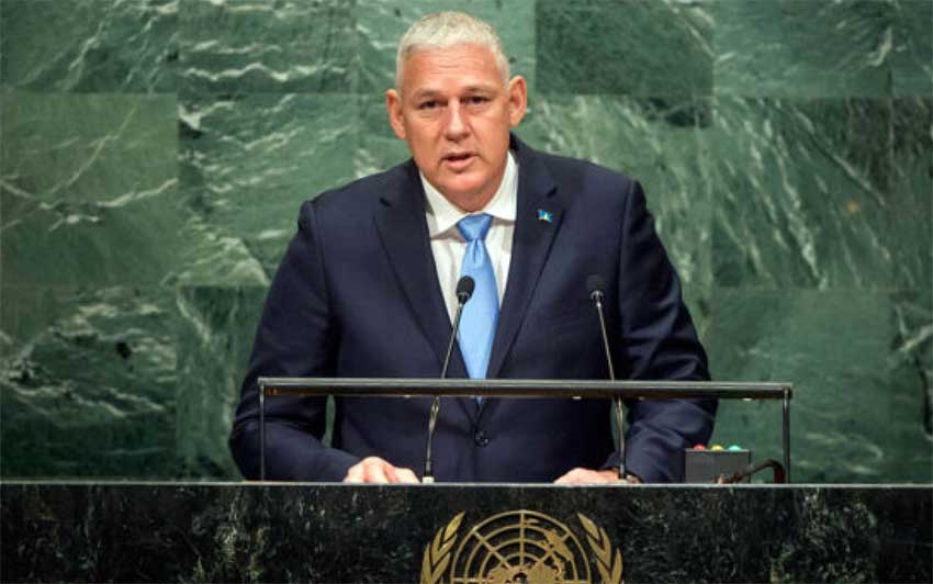 Image of Allen Chastanet, Prime Minister of Saint Lucia