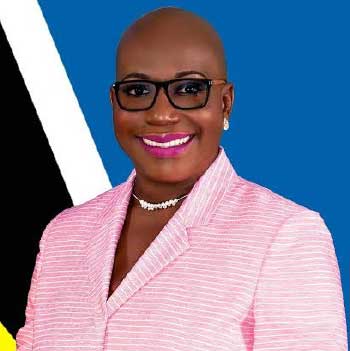 Image of Education Minister, Dr. Gale Rigobert