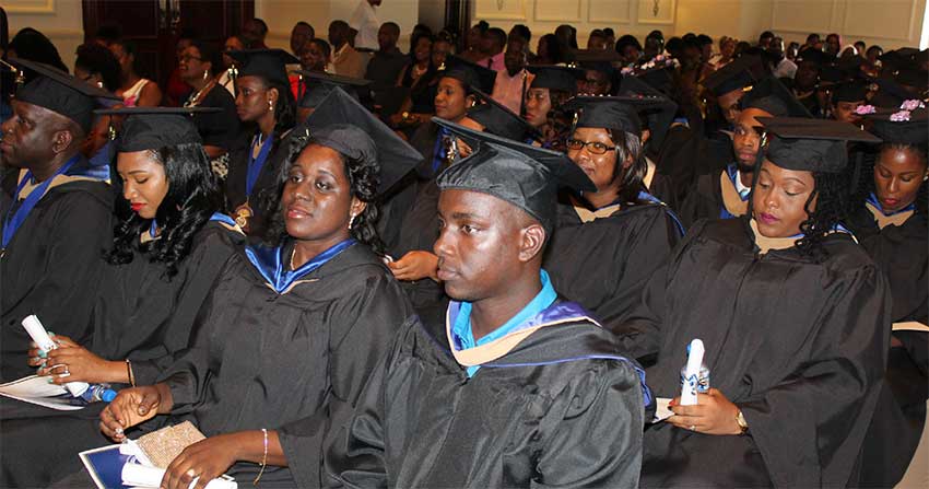 Image: Graduates of this year’s class were told to make the world a better place to live and work.