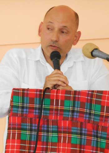 Image of Cuba’s Ambassador to St. Lucia, Jorge Soberon.