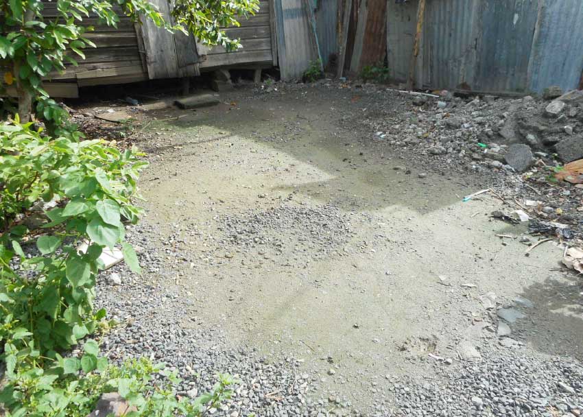Image: The area where Keith Smith’s body was found.