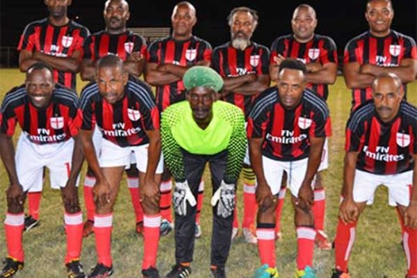 Image: The victorious Anse la Raye team against BTC