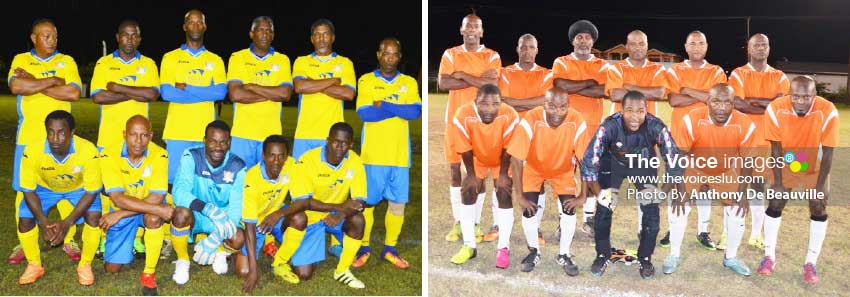 Image: (L-R)Caricom Masters and Behind the College are in a must-win situation this weekend. (PHOTO: Anthony De Beauville)