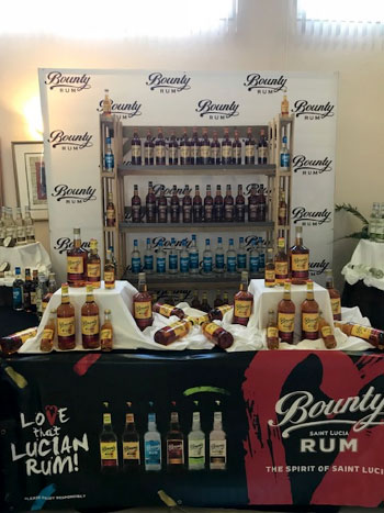 Image of the new extended Bounty Rum Line.
