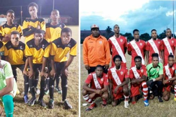Image: (l-r) Sports Locker Northern United and KFC GMC United will do battle in the finals. (Photo: CD)