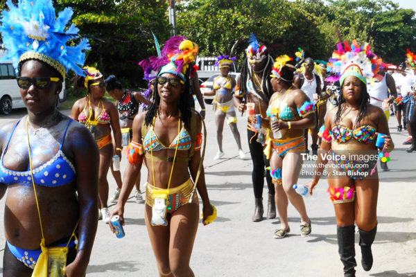 Image: A flashback to Vieux Fort Carnival
