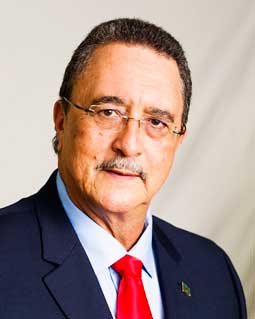 Image of Dr. Kenny D. Anthony, former Prime Minister and Parliamentary Representative for Vieux Fort South