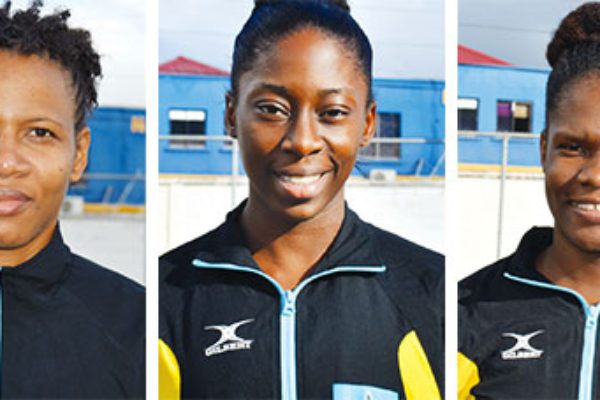 Image: (L-R) Some members of team Saint Lucia: Shem Maxwell (captain), RomellaHunte, Verne Alexander, IannaHippolyte and Saint Lucia MVP, Judy Mathurin. (PHOTO: Anthony De Beauville)