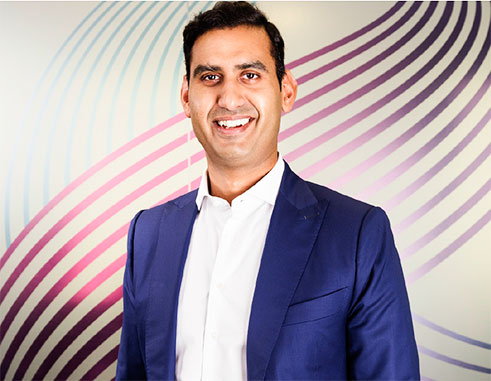 Image of Shuja Khan, Chief Commercial Officer, C&W Communications.