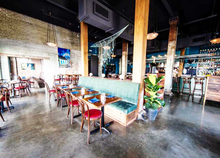 Image of the inside of Bywater Bistro