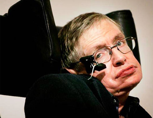 Stephen Hawking. [PHOTO: The UK Independent]