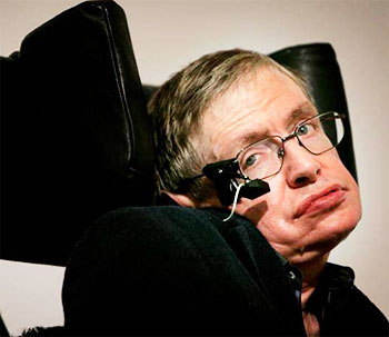 Image of Stephen Hawking. [PHOTO: The UK Independent]