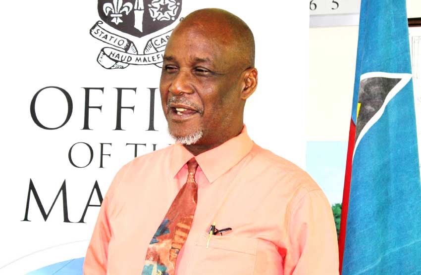 Image of Mayor of the City of Castries Peterson D. Francis