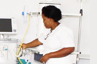 Image: Nurses attached to the ICU unit at the Victoria Hospital participated in a two day medical enhancement training which forms part of the commissioning programme of the Owen King EU Hospital. The training was conducted by medical personnel from the University Hospital in Martinique.