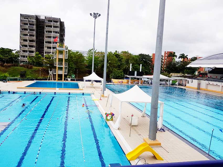 Image: International swimming facility in Martinique (Photo: SLASA)