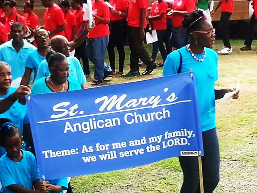 Image of a Holy Trinity group at an earlier Family Day celebration